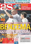 Portada diario AS del 4 de Enero de 2012