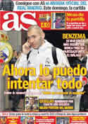 Portada diario AS del 5 de Enero de 2012