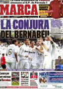 Portada diario Marca del 6 de Enero de 2012