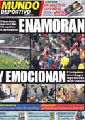 Portada Mundo Deportivo del 6 de Enero de 2012