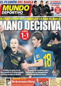 Portada Mundo Deportivo del 9 de Enero de 2012