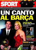 Portada diario Sport del 10 de Enero de 2012