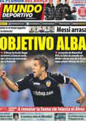 Portada Mundo Deportivo del 12 de Enero de 2012