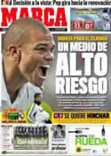 Portada diario Marca del 14 de Enero de 2012