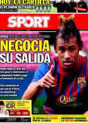 Portada diario Sport del 14 de Enero de 2012