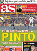 Portada diario AS del 17 de Enero de 2012