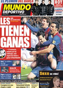 Portada Mundo Deportivo del 17 de Enero de 2012