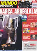 Portada Mundo Deportivo del 18 de Enero de 2012