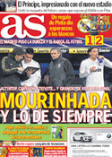 Portada diario AS del 19 de Enero de 2012