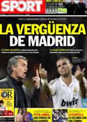 Portada diario Sport del 20 de Enero de 2012