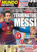 Portada Mundo Deportivo del 23 de Enero de 2012