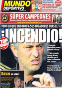 Portada Mundo Deportivo del 24 de Enero de 2012