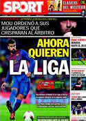 Portada diario Sport del 28 de Enero de 2012