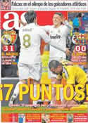 Portada diario AS del 29 de Enero de 2012