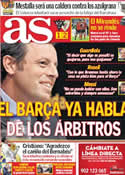 Portada diario AS del 1 de Febrero de 2012