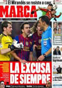 Portada diario Marca del 1 de Febrero de 2012