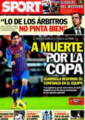 Portada diario Sport del 1 de Febrero de 2012