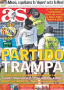 Portada diario AS del 4 de Febrero de 2012