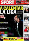 Portada diario Sport del 4 de Febrero de 2012