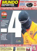 Portada Mundo Deportivo del 4 de Febrero de 2012