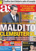 Portada diario AS del 7 de Febrero de 2012