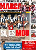 Portada diario Marca del 8 de Febrero de 2012