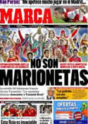 Portada diario Marca del 10 de Febrero de 2012