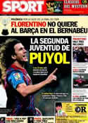 Portada diario Sport del 10 de Febrero de 2012