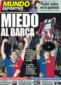 Portada Mundo Deportivo del 10 de Febrero de 2012