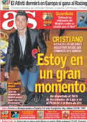 Portada diario AS del 11 de Febrero de 2012