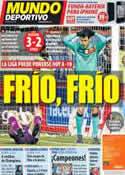 Portada Mundo Deportivo del 12 de Febrero de 2012