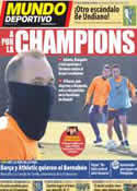 Portada Mundo Deportivo del 13 de Febrero de 2012