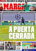 Portada diario Marca del 15 de Febrero de 2012