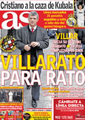 Portada diario AS del 16 de Febrero de 2012