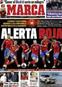 Portada diario Marca del 16 de Febrero de 2012