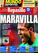 Portada Mundo Deportivo del 16 de Febrero de 2012