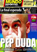 Portada Mundo Deportivo del 19 de Febrero de 2012