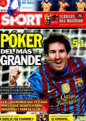 Portada diario Sport del 20 de Febrero de 2012