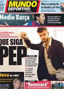 Portada Mundo Deportivo del 21 de Febrero de 2012