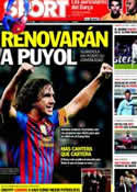 Portada diario Sport del 22 de Febrero de 2012