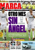 Portada diario Marca del 23 de Febrero de 2012