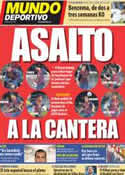 Portada Mundo Deportivo del 23 de Febrero de 2012