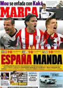 Portada diario Marca del 24 de Febrero de 2012