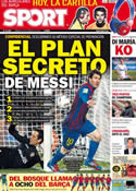 Portada diario Sport del 25 de Febrero de 2012