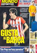 Portada Mundo Deportivo del 25 de Febrero de 2012