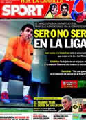 Portada diario Sport del 26 de Febrero de 2012