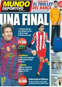 Portada Mundo Deportivo del 26 de Febrero de 2012