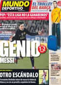 Portada Mundo Deportivo del 27 de Febrero de 2012