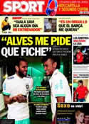 Portada diario Sport del 28 de Febrero de 2012