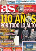 Portada diario AS del 2 de Marzo de 2012